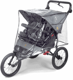 Out n About Nipper Sport double buggy raincover (British brand)