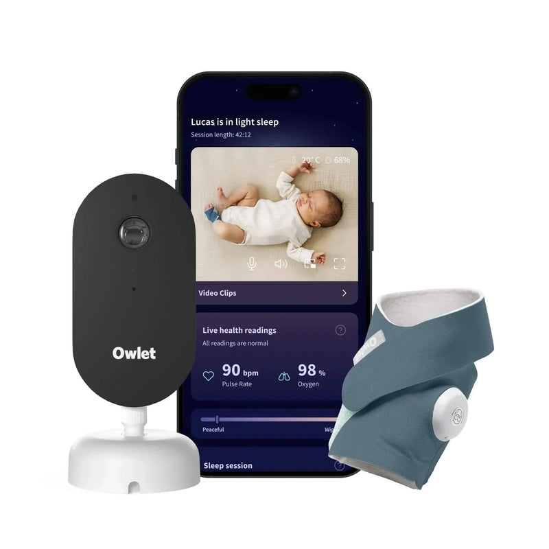 Owlet Dream Duo baby monitor Bedtime Blue, UK version