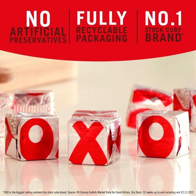 Oxo 24 Beef Stock Cubes   142g