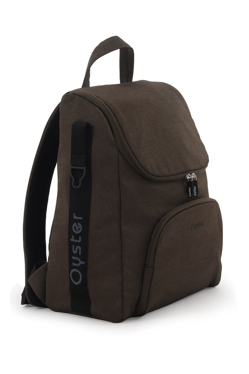 Babystyle Oyster 4 changing backpack in Chocolate Velvet, imported from the UK