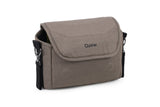 Oyster pushchair organiser in mink colour - British product