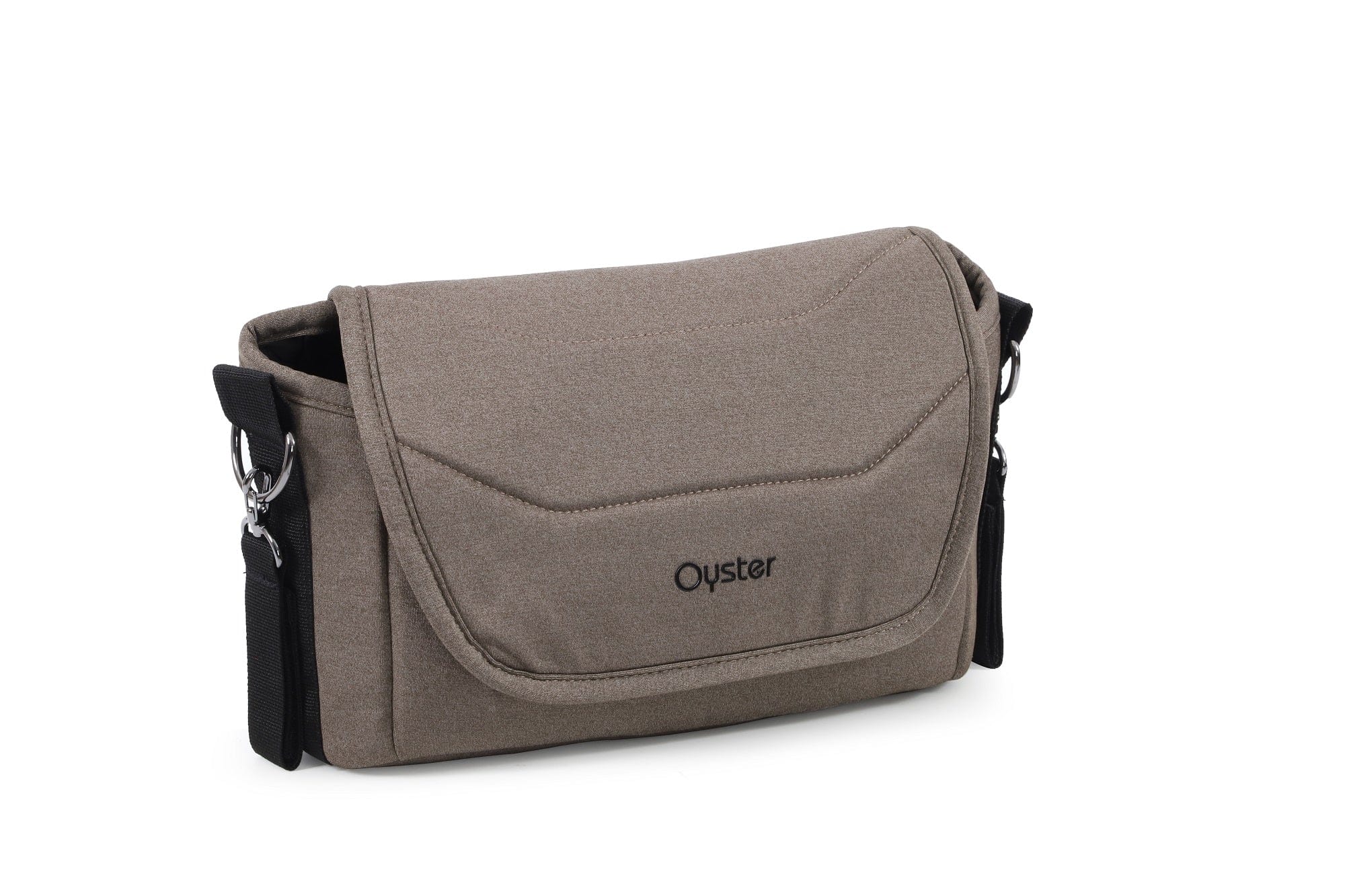 Oyster pushchair organiser in mink colour - British product