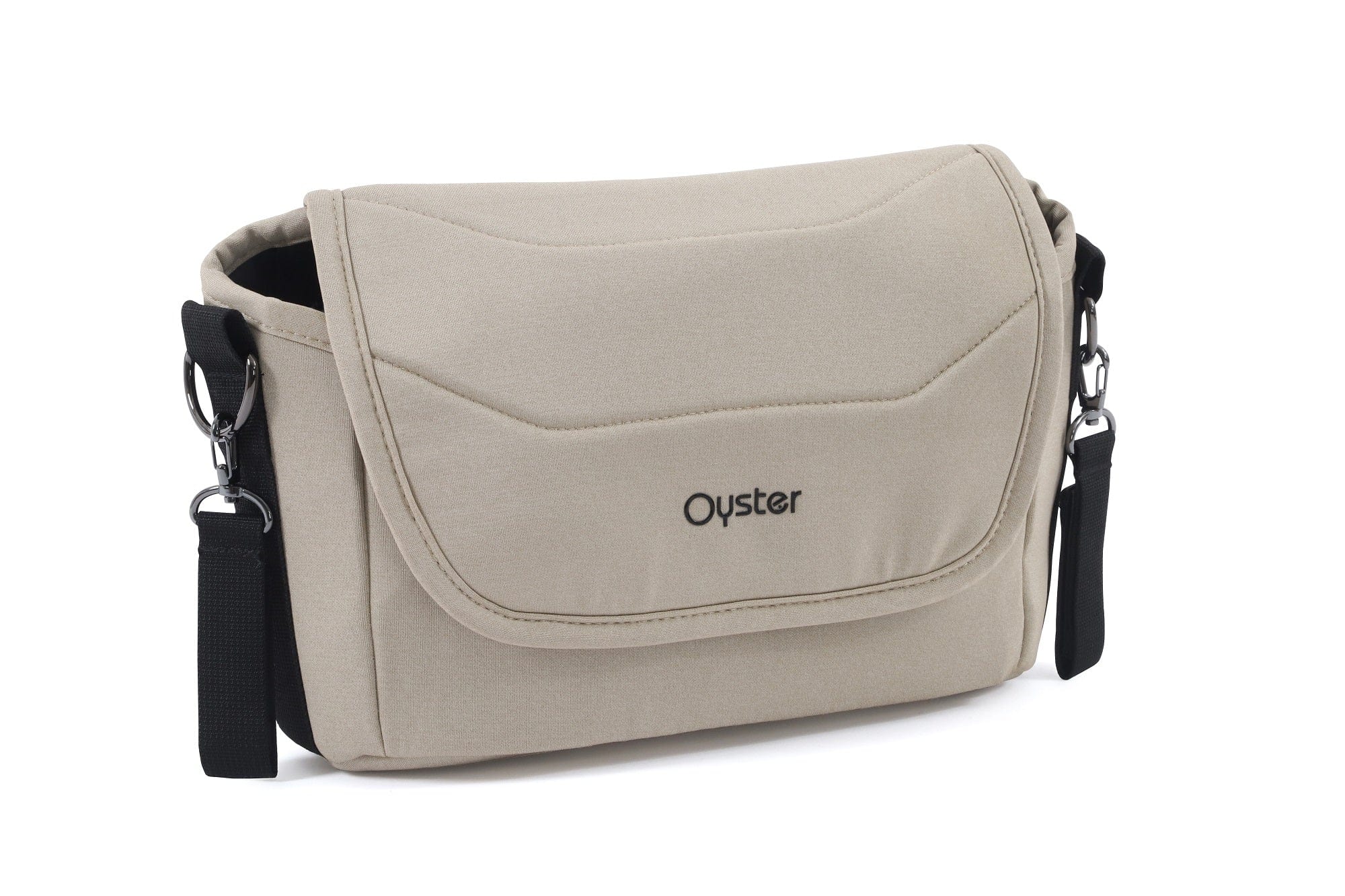 Oyster 4 buttermilk stroller organiser with magnetic closures, UK version