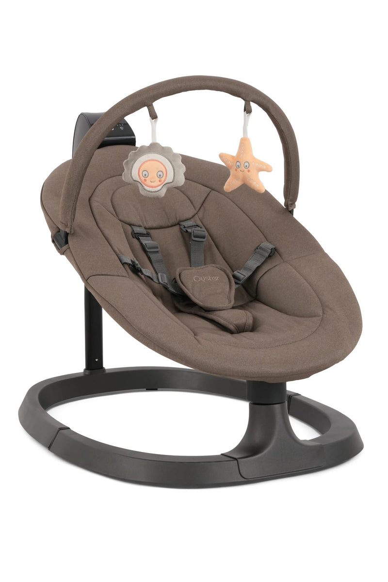Oyster Ocean Rocker Mink baby rocker - British product