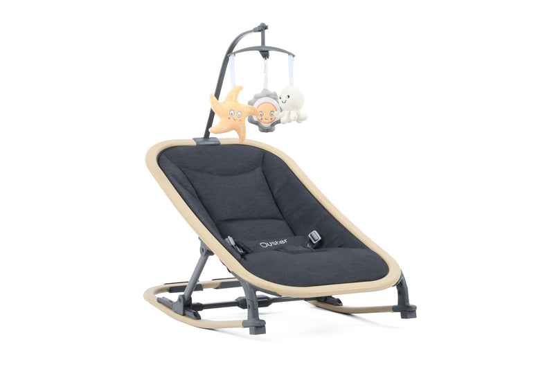 Baby rocker Oyster Rocker Carbonite, imported from the UK