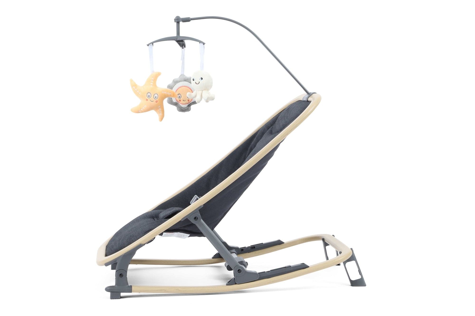 Baby rocker Oyster Rocker Carbonite, imported from the UK