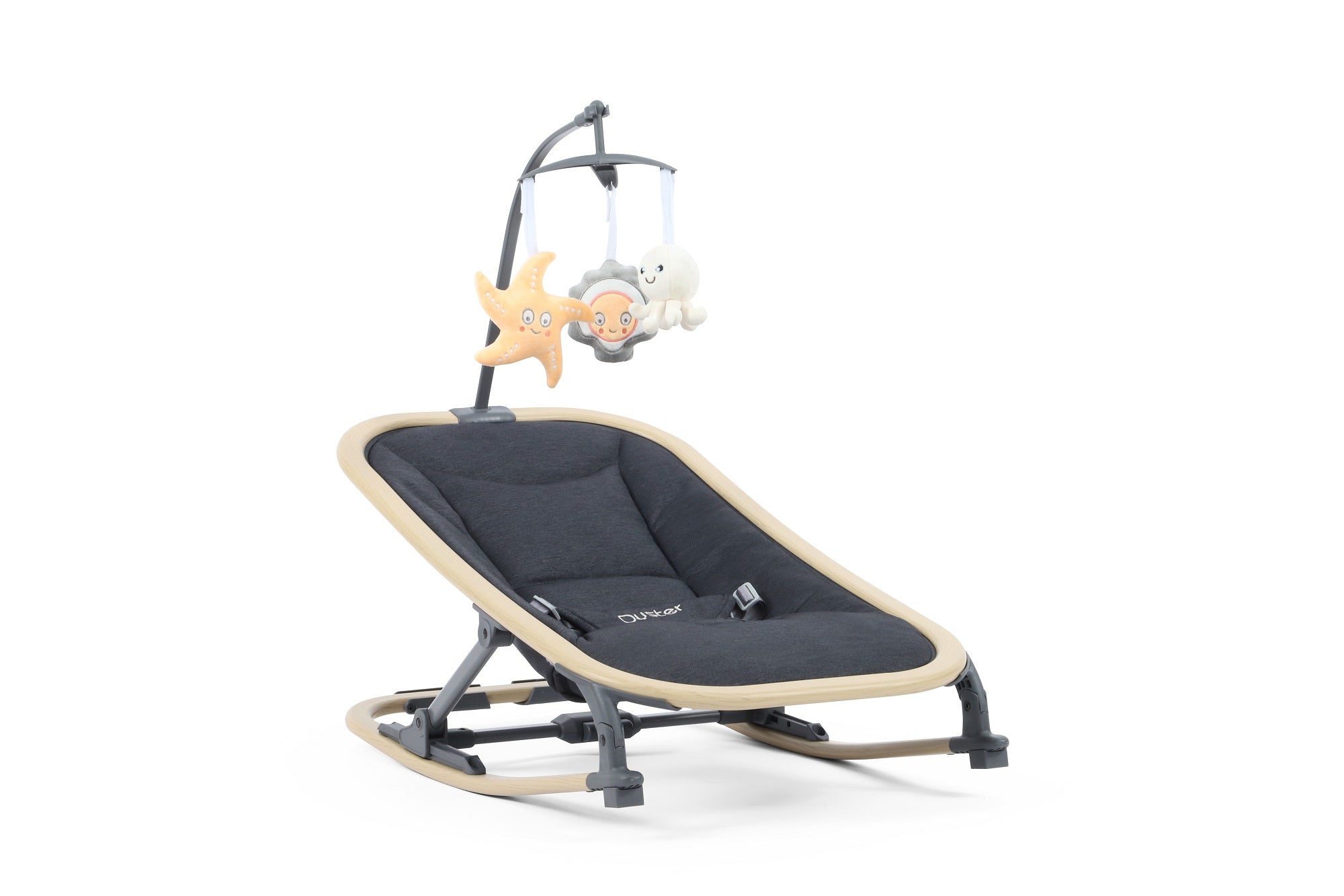 Baby rocker Oyster Rocker Carbonite, imported from the UK