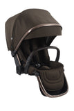 Oyster 4 tandem seat in chocolate velvet for pushchair (British brand)