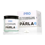 P&amp;Auml;RLA PRO High Gloss Whitening Sensitive Toothpaste Tabs for Remineralisation with Vitamin B12 - 62 Tabs