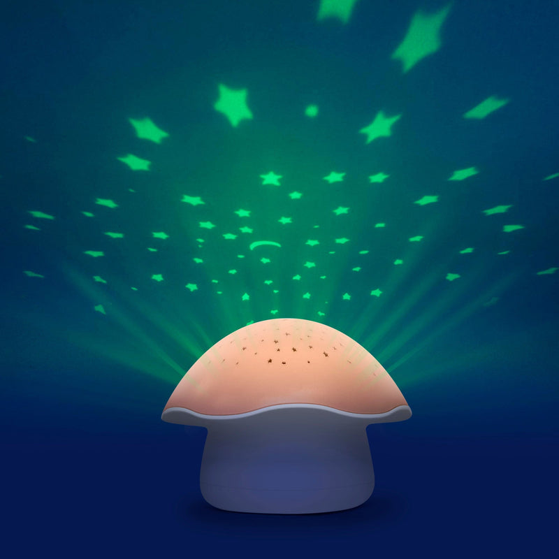 Pabobo pink mushroom star projector (British brand)