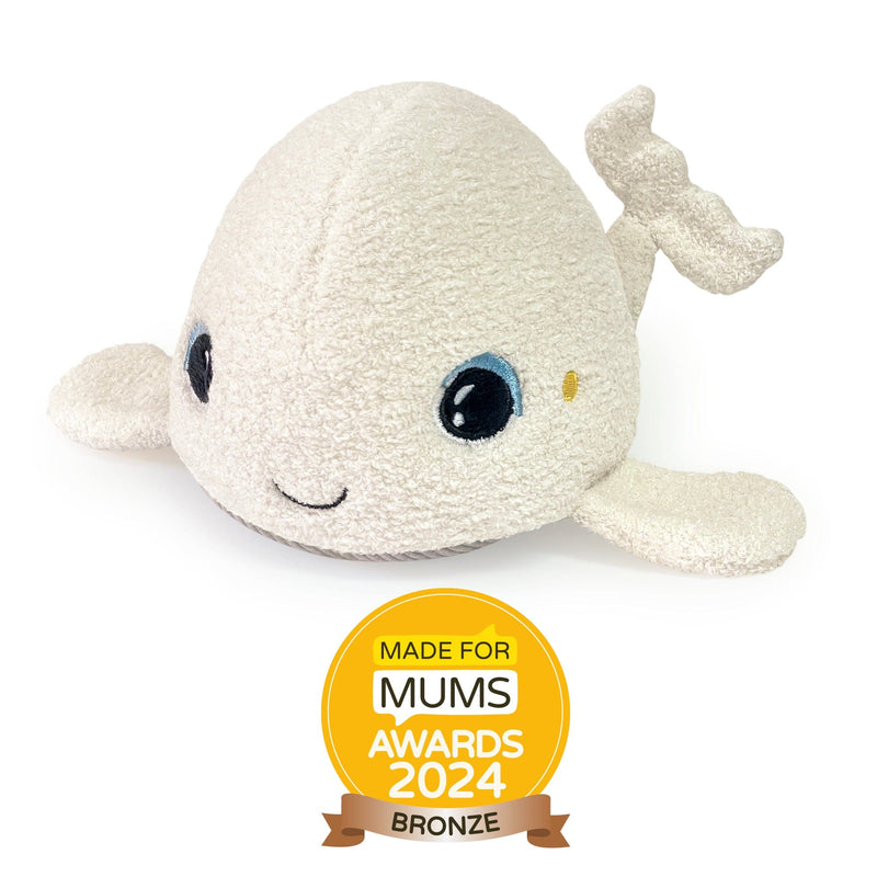Pabobo Sound Soother Beluga Whale plush night light, UK version