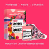 PACK'D Energy Smoothie Kits Smoothie Kits   4 x 120g