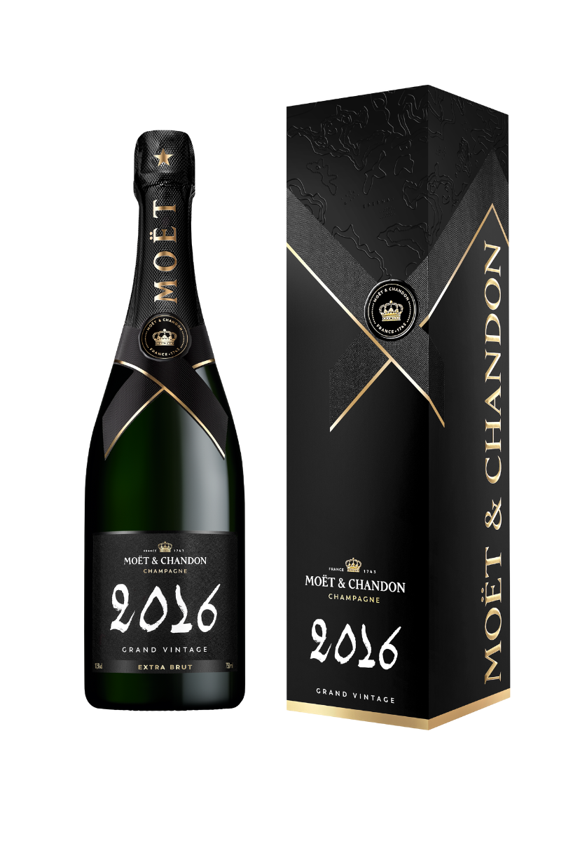 Moët & Chandon champagne Grand Vintage 75cl, UK version