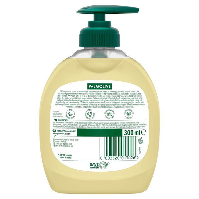 Palmolive Liquid Handwash Milk & Honey Naturals   300ml