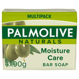 Palmolive Naturals Moisture with Olive Soap Bar   4 x 90g