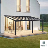 Palram Canopia Stockholm 11ft 2&amp;quot; x 21ft 8&amp;quot; (3.4 x 6.6m) Aluminium Patio Cover