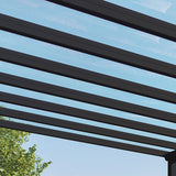 Palram Canopia Stockholm 11ft 2&amp;quot; x 26ft 4&amp;quot; (3.4 x 8.1m) Aluminium Patio Cover