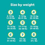 Pampers Baby-Dry Nappies Size 3 (6-10kg) Essential Pack   50 per pack