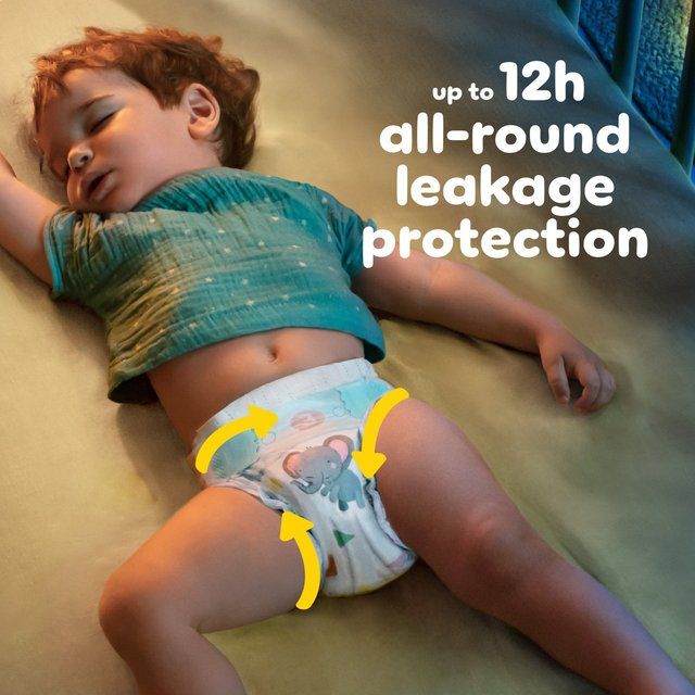 Pampers Baby-Dry Nappies Size 5 (11-16kg) Jumbo+ Pack   72 per pack