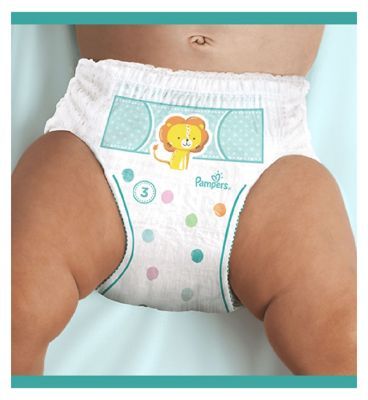 Pampers Baby-Dry pelenkázó nadrág 5-as méret, 33 pelenka, 12kg-17kg, Essential csomag