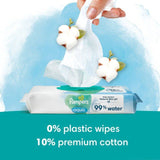 Pampers Harmonie Aqua műanyagmentes baba törlőkendők X9 9 x 48 csomagonként