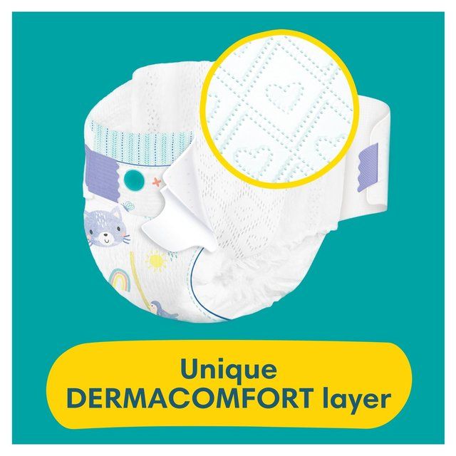 Pampers New Baby Nappies Size 1 (2-5kg) Jumbo+ Pack   80 per pack