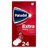 Panadol Extra Painkillers Soluble Paracetamol &amp;amp; Caffeine 500mg   24 per pack