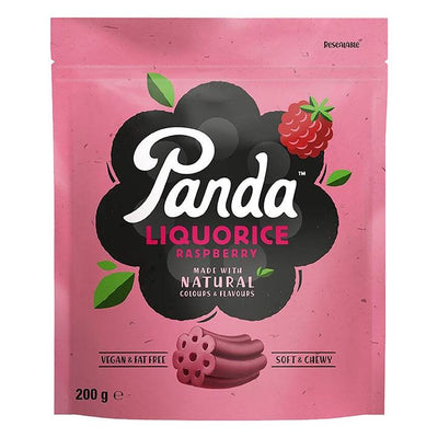 Réglisse à la framboise Panda 200g