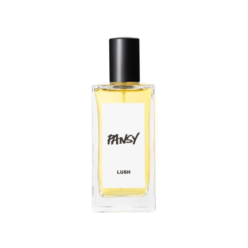 Lush Pansy perfume with floral notes (British brand)