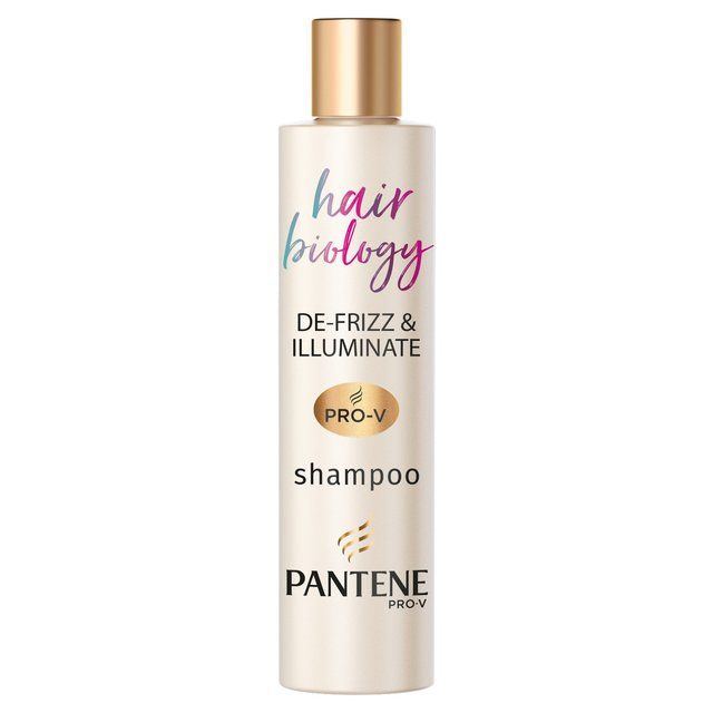Pantene Hair Biology Defrizz &amp;amp; Illuminate Shampoo   250ml