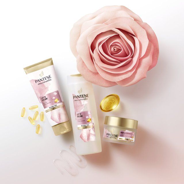 Pantene Pro-V Lift &amp;amp; Volume Silicone Free Conditioner Biotin &amp;amp; Rose Water   275ml