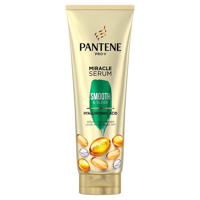 Pantene Smooth &amp;amp; Silky Miracle Serum Conditioner   220ml