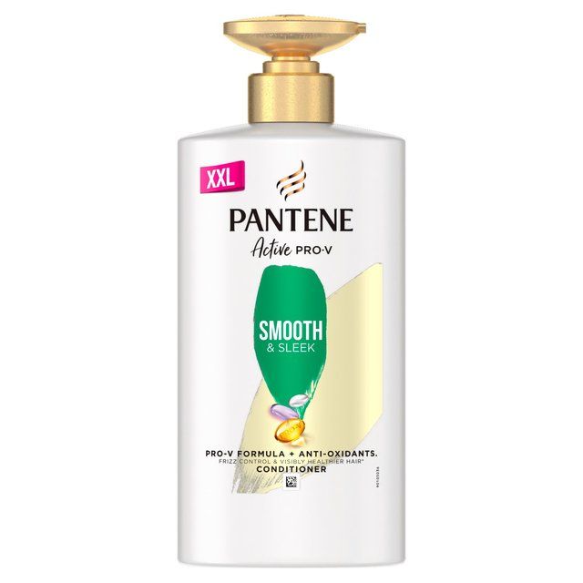 Pantene Smooth &amp;amp; Sleek Conditioner   490ml