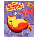 Pehmeäkantinen kirja: Dinosaurus joka kakkasi sängyn!, kirjoittanut Tom Fletcher & Dougie Poynter