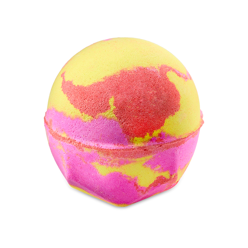 Lush Passion bath bomb fruity fizzing bath product, UK version