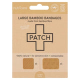 PATCH Bamboo Sensitive Plasters Natural Large 10 per pakke