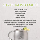 Patron Silver Tequila Mule Mugs Gift Pack   70cl