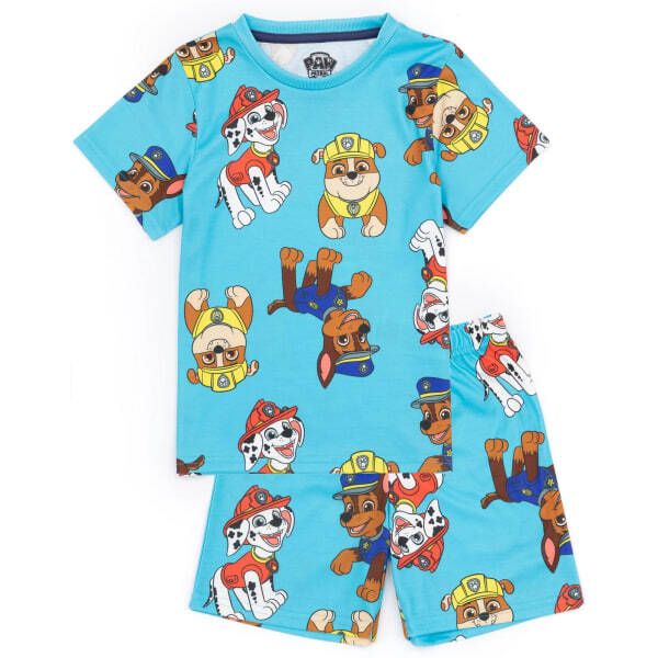Paw Patrol Boys rövid pizsama szett (2 db-os csomag) (6-7 év)