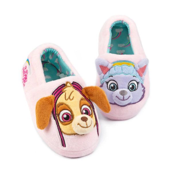 Paw Patrol Girls Skye &amp;amp; Everest 3D Ears Slippers (9)