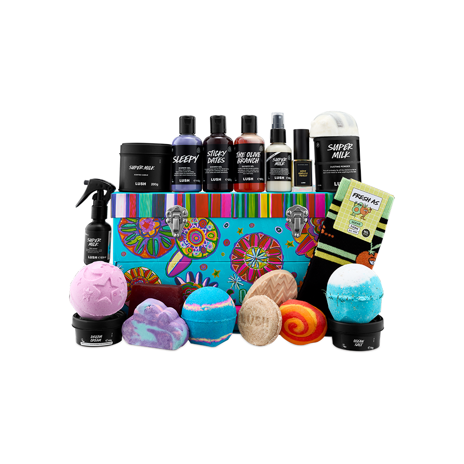 Lush Peace And Love gift set, imported from the UK