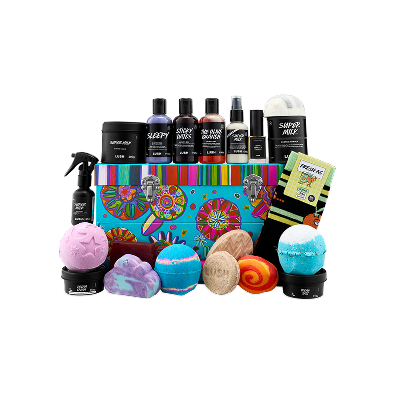 Lush Peace And Love gift set, imported from the UK