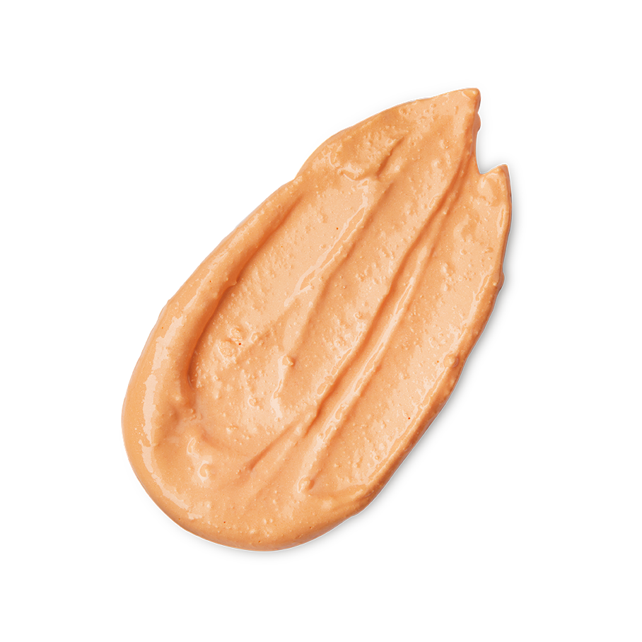 Lush Peach Parfait lip cream, moisturising lip care (British brand)