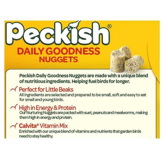 Peckish Extra Goodness Suet Nuggets For Wild Birds   2kg