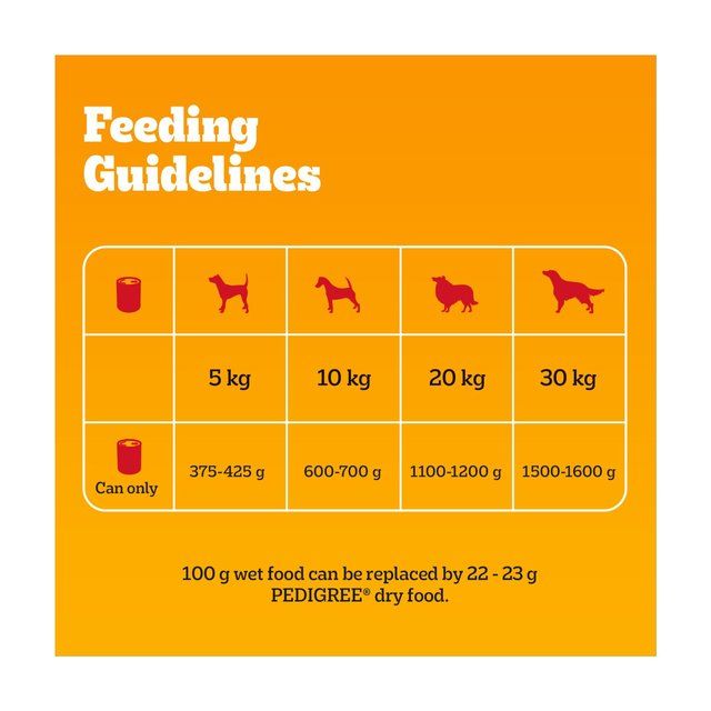 Pedigree Adult Wet Dog Food Tins Mixed in Gravy    6 x 400g GOODS M&amp;S   