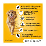Pedigree Adult Wet Dog Food Tins Mixed in Jelly Jumbo Pack