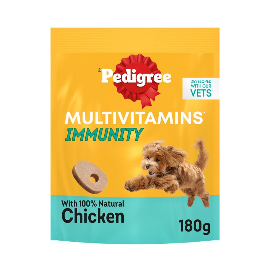 Pedigree Multivitamins Immunity 30 Soft Adult Dog rágó 180g