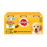 Pedigree Puppy Wet Dog Food Tins Mixed in Jelly 6 x