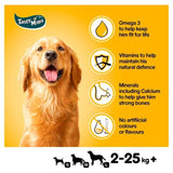 Pedigree Tasty Minis Adult Dog Treats Chicken &amp;amp; Duck Chewy Cubes    130g