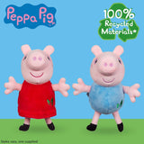 Συλλεκτικό βελούδινο Peppa Pig Eco (Το χρώμα μπορεί να ποικίλει)