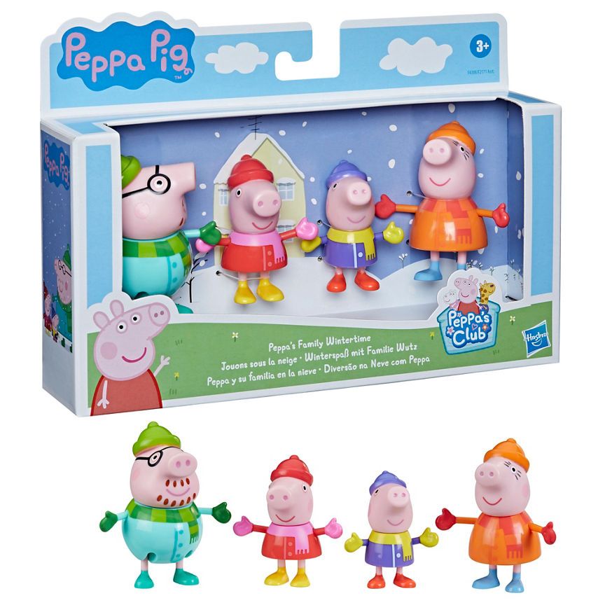 Peppa Pig Family Pack - Vintertid